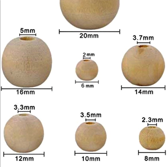 Other Wood Beads For Crafting Jewelrymaking Poshmark